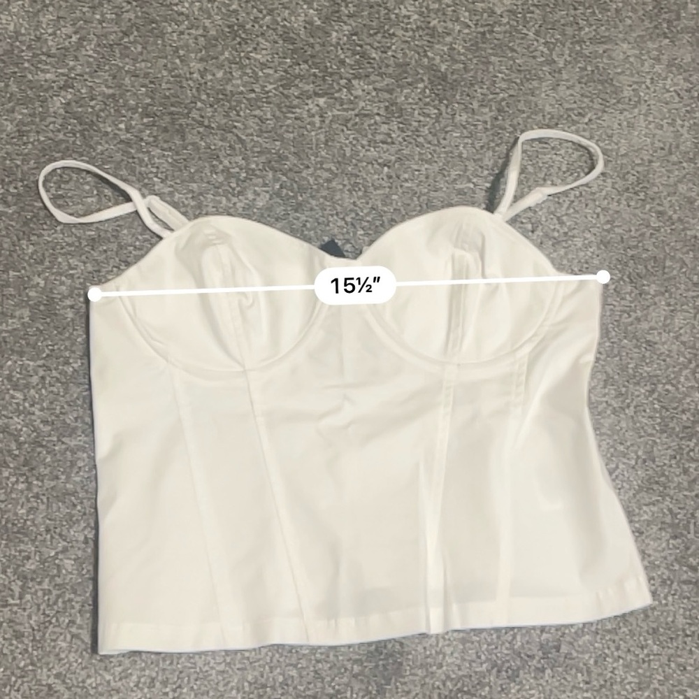 H&M White Viscose Top - Picture 3 of 3